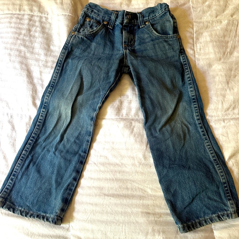 Boys Wrangler Jeans size 4 Regular Bootcut